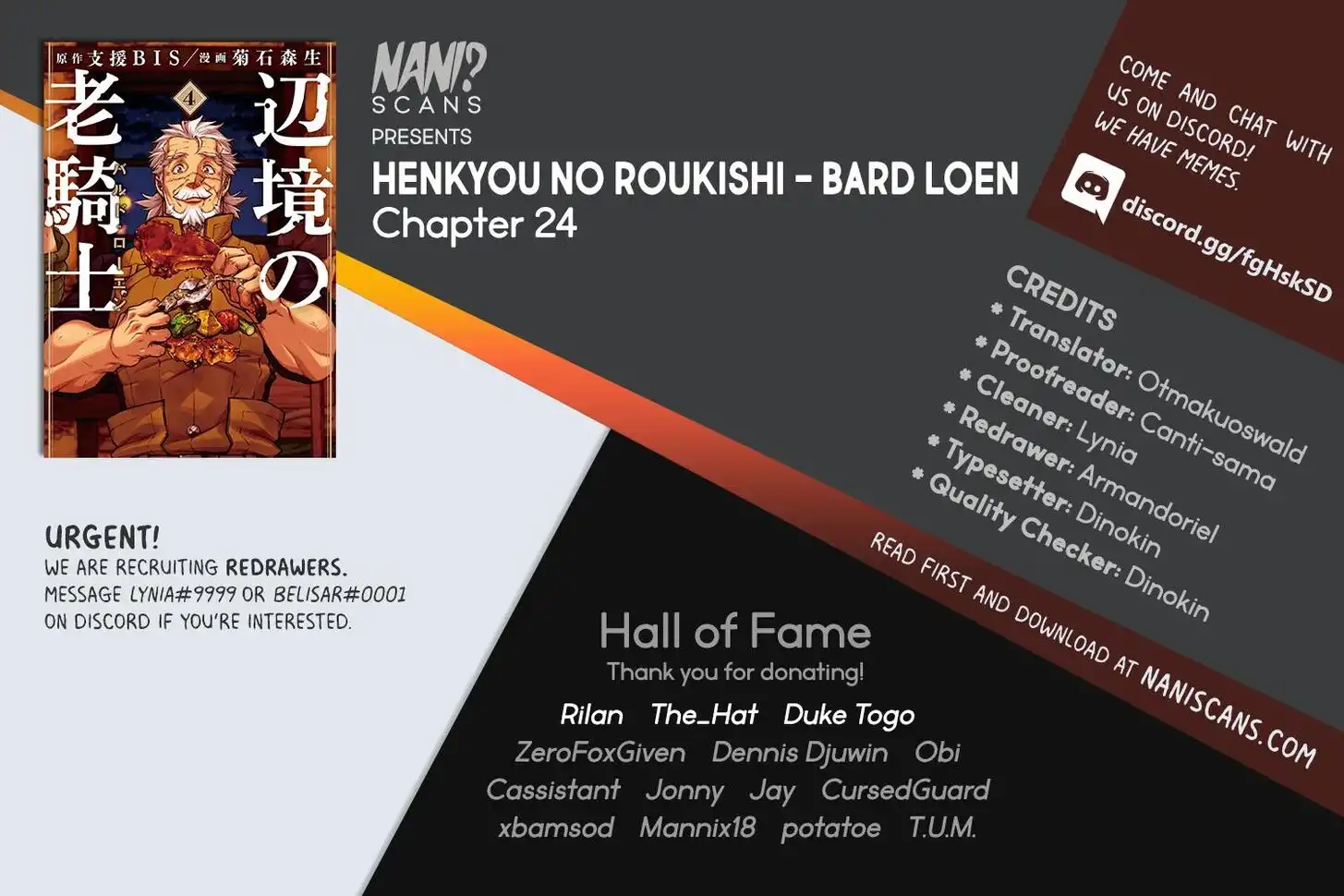 Henkyou no Roukishi - Bard Loen Chapter 24 1